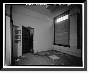 Historic Framed Print, Williams Building, 693 Mission Street, San Francisco, San Francisco County, CA - 17,  17-7/8" x 21-7/8"