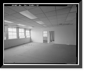 Historic Framed Print, Washington Primary School, 1436 Polk Street, Napa, Napa County, CA - 14,  17-7/8" x 21-7/8"