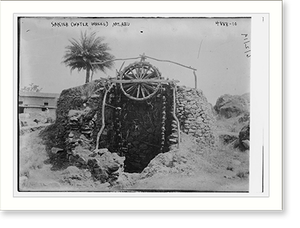 Historic Photo Print - Sakieh (Water Wheel) Mt. Abu