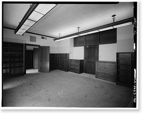 Historic Framed Print, California State Building, 350 McAllister Street, San Francisco, San Francisco County, CA - 45,  17-7/8" x 21-7/8"