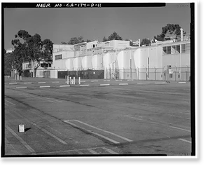 Historic Framed Print, Hughes Aircraft Company, Processing & Electronics Building, 6775 Centinela Avenue, Los Angeles, Los Angeles County, CA - 11,  17-7/8" x 21-7/8"