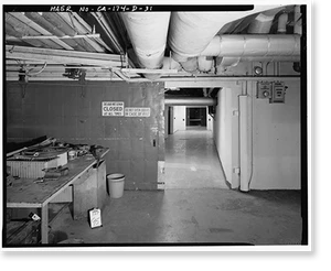 Historic Framed Print, Hughes Aircraft Company, Processing & Electronics Building, 6775 Centinela Avenue, Los Angeles, Los Angeles County, CA - 31,  17-7/8" x 21-7/8"