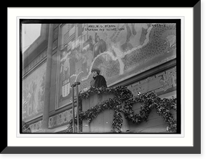 Vintage Americana Print - Mrs. W.G. AcAdoo, Speaking for Victory Loan