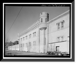 Historic Framed Print, Winehaven, Storage Cellar, Point Molate Naval Fuel Depot, Richmond, Contra Costa County, CA - 9,  17-7/8" x 21-7/8"