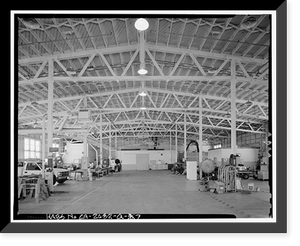 Historic Framed Print, Naval Supply Annex Stockton, Public Works Shop, Davis Avenue east of Ellsberg Drive, Stockton, San Joaquin County, CA - 7,  17-7/8" x 21-7/8" Historic Framed Print, Naval Supply Annex Stockton, Public Works Shop, Davis Avenue east of Ellsberg Drive, Stockton, San Joaquin County, CA - 7,  17-7/8" x 21-7/8"