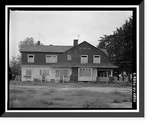 Historic Framed Print, Ira H. Brooks House, 350 North Fulton Avenue, Fresno, Fresno County, CA - 3,  17-7/8" x 21-7/8"