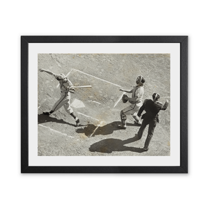 Historic Framed Print Scene during second game of 1944 world series, 17-7/8" x 21-7/8"