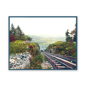 Historic Framed Print The Otis Elevating Railway, Catskill Mountains, 17-7/8" x 21-7/8"