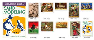 Vintage Friendship 2 - Set of 10 Cards