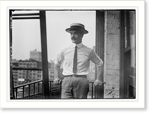 Black & White Photo - D. McDonald - Historic Wall Art Gift