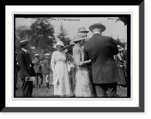 Antique Photo Print - Mrs. F.T. Frelinghuysen - Framed Wall Art Gift Idea