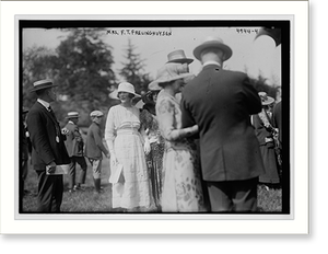 Antique Photo Print - Mrs. F.T. Frelinghuysen - Framed Wall Art Gift Idea