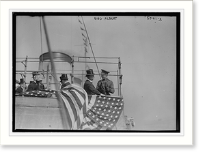 Historic Photo Print - King Albert - Great Gift for History Buffs