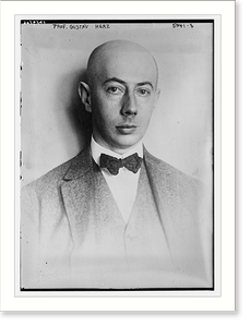 Historic Photo Print - Prof. Gustav Herz - Great Gift for History Buffs