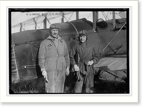 Vintage Americana Print - H.J. Meyer & Lt. H.D. Norris