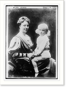 Black & White Photo - Elna Munch - Vintage Wall Art Gift
