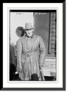 Historic Framed Print, F.T. Fulton,  17-7/8" x 21-7/8"