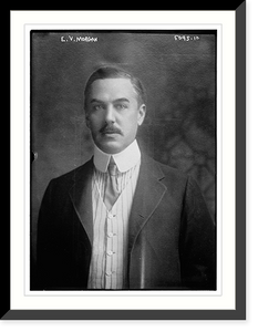 Historic Framed Print, E.V. Morgan,  17-7/8" x 21-7/8"