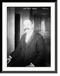 Historic Framed Print, Capt. Felix Froger - 2,  17-7/8" x 21-7/8"