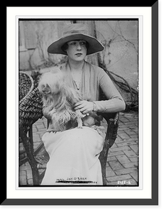 Historic Framed Print, Mrs. Jay O'Brien,  17-7/8" x 21-7/8"