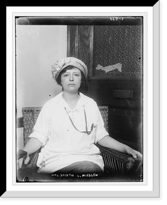 Historic Framed Print, Mrs. Horatio G. Winslow,  17-7/8" x 21-7/8"