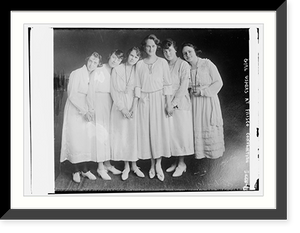 Girl ushers at Frisco convention, Vintage Poster