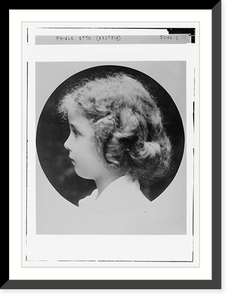 Black & White Photo - Prince Otto of Austria - Antique Wall Decor Print