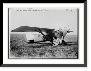 Historic Framed Print, Curtiss Arrow for Gordon Bennett Race,  17-7/8" x 21-7/8"