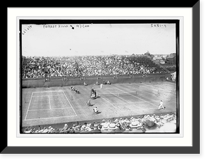 Historic Landscape - Forest Hills, tennis, 1920 - Framed Wall Art Gift Idea