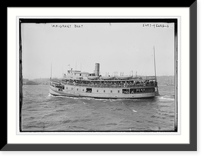 Antique Photo Print - Immigrant boat - Vintage Home Decor Print