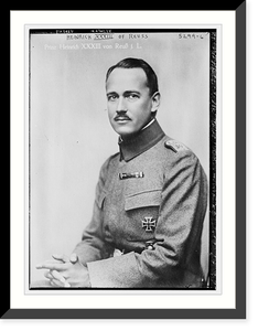 Black & White Photo - Heinrich XXXIII of Reuss - Historic Wall Art Gift