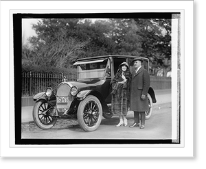 Historic Framed Print, Hope Hampton,  17-7/8" x 21-7/8"