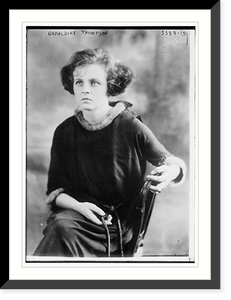 Geraldine Thompson, Vintage Poster