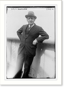 Antique Photo Print - Sir E. Shackleton - Great Gift for History Buffs