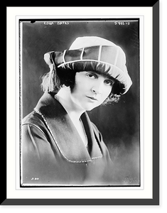 Historic Framed Print, Edna Bates,  17-7/8" x 21-7/8"