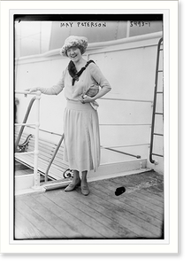 Antique Photo Print - May Peterson - Vintage Home Decor Print
