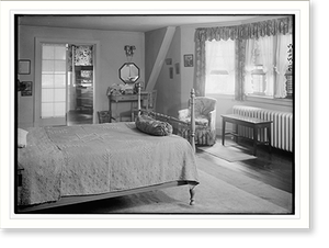 Vintage Americana Print - Bedroom - Antique Wall Decor Print