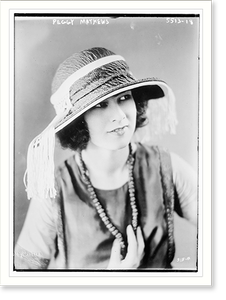 Antique Photo Print - Peggy Mathews - Great Gift for History Buffs