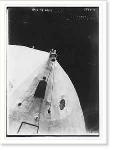Black & White Photo - ZR-2 (nose) - Historic Wall Art Gift