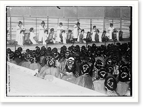 Vintage Americana Print - Hair dressing contest - Jap