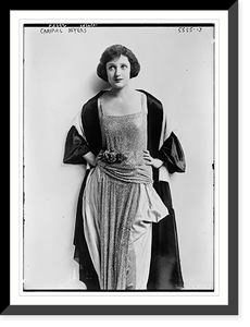 Historic Framed Print, Carmel Myers,  17-7/8" x 21-7/8"