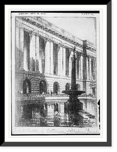 U. of Ill. . stadium plan - 3, Antique Poster
