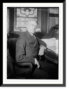 Historic Framed Print, Rev. J.R. Straton - 2,  17-7/8" x 21-7/8"