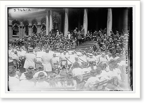 Black & White Photo - Goldman Band - Vintage Wall Art Gift