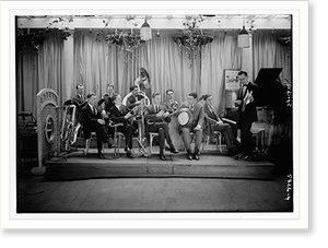 Vintage Photo Print - Spechr Band - Vintage Wall Art Gift