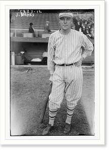 Historic Photo Print - Barnes, Jesse L., NY - N, 1922