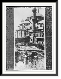 Historic Framed Print, American Nurses, Constantinople,  17-7/8" x 21-7/8"