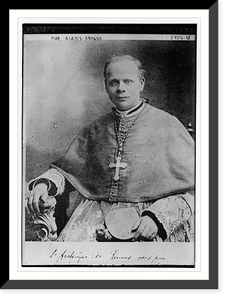 Historic Framed Print, Mgr. Alexis-Armand,  17-7/8" x 21-7/8"