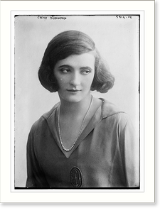 Black & White Photo - Cecily Debenham - Vintage Wall Art Gift