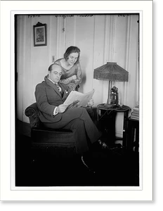 Black & White Photo - Reinhardt, Schurzendorf - Historic Wall Art Gift